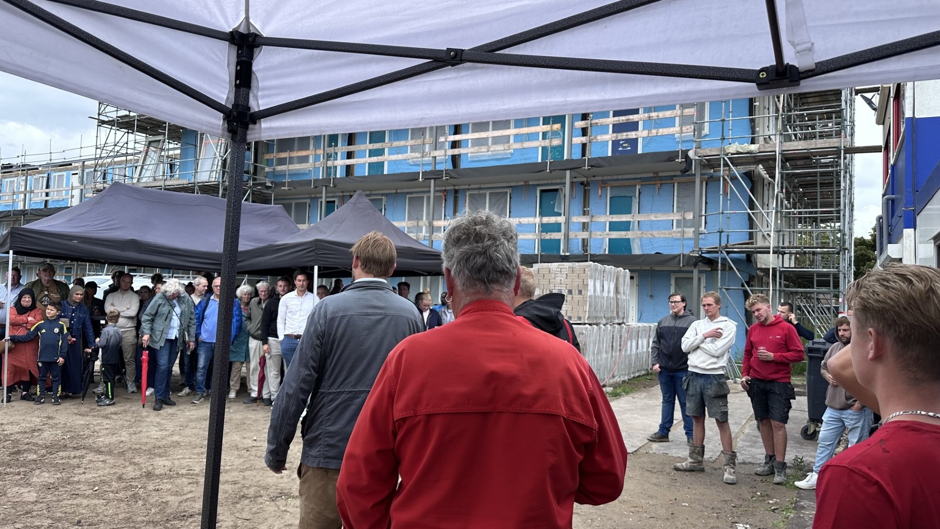 Hoogste punt Velserweide feestelijk gevierd